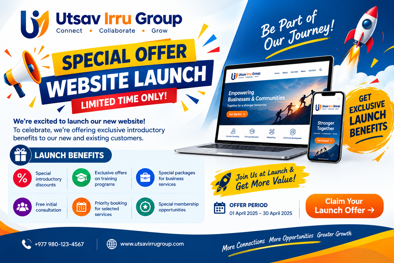 Special Launch Offer — Limited Time!