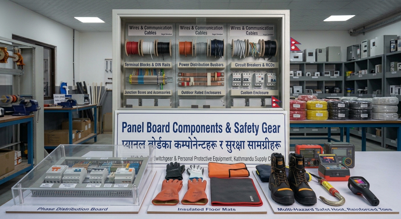 Panel Board Components & Safety Gear