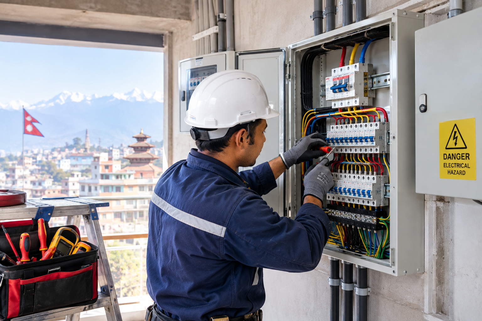 Panel Board, DB Box & Safety Setup